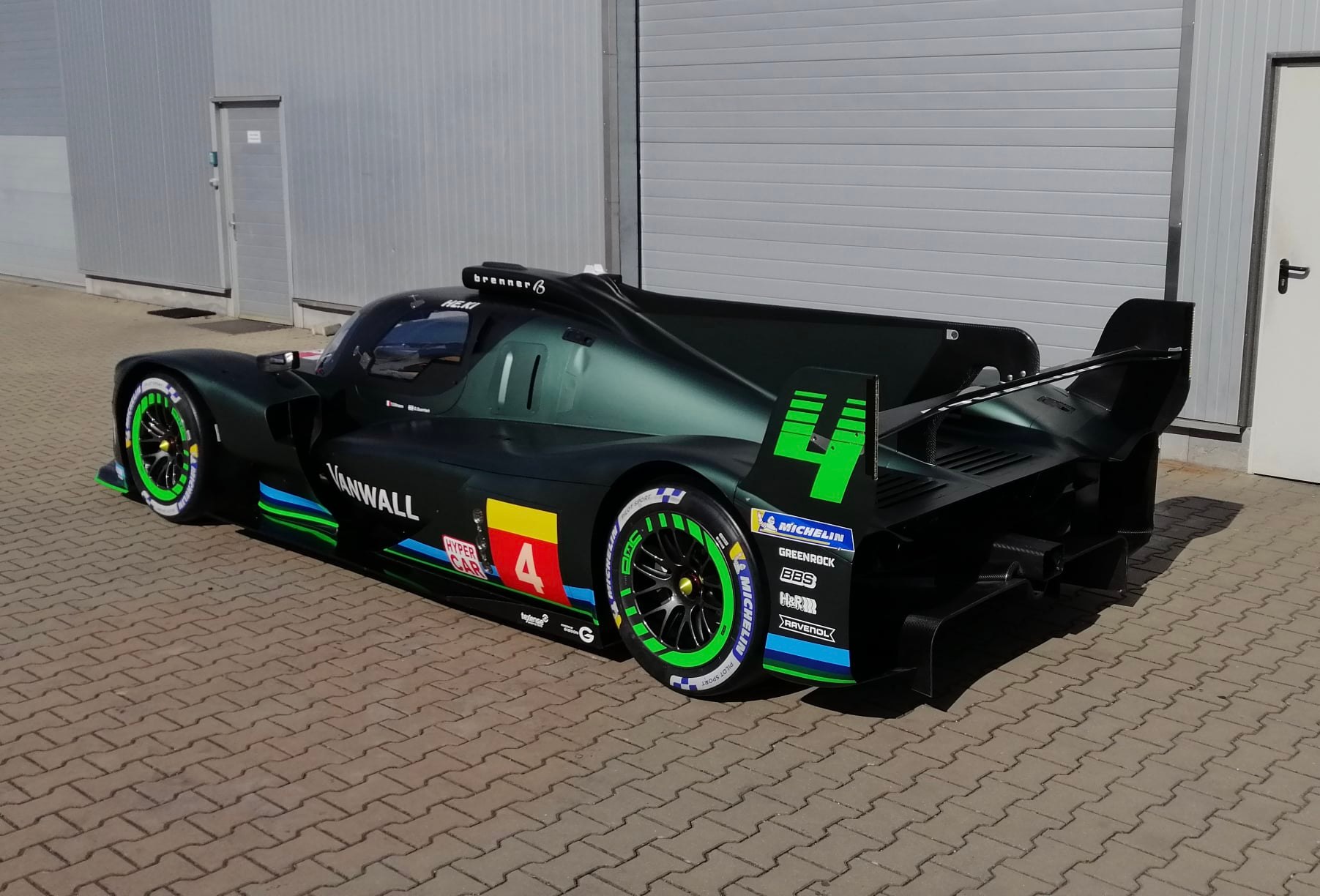 The Vanwall LMH will roll out in early April