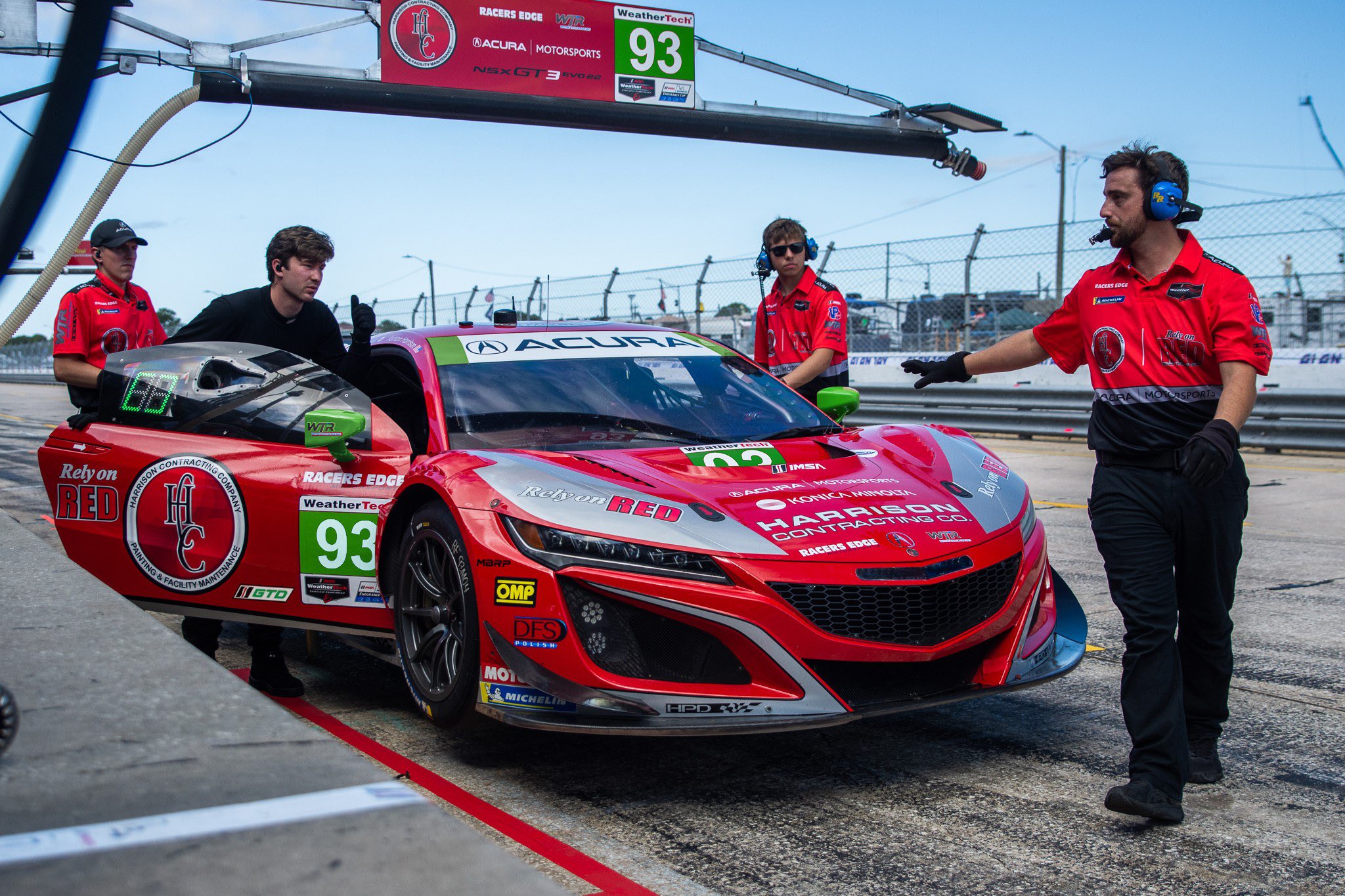 Wayne Taylor Racing et Racers Edge avec Acura et Briscoe à Daytona