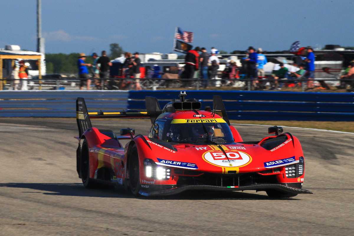 Photo of WEC/Sebring – Hypercar: 1.ª calificación y 1.ª pole para Fuoco y Ferrari