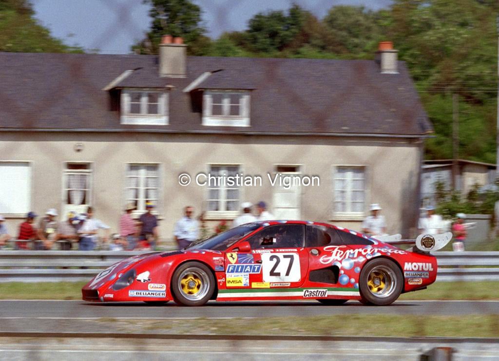 Pin's Ferrari 24 Heures Du Mans 1958 - N°14 - Olivier Gendebien - France
