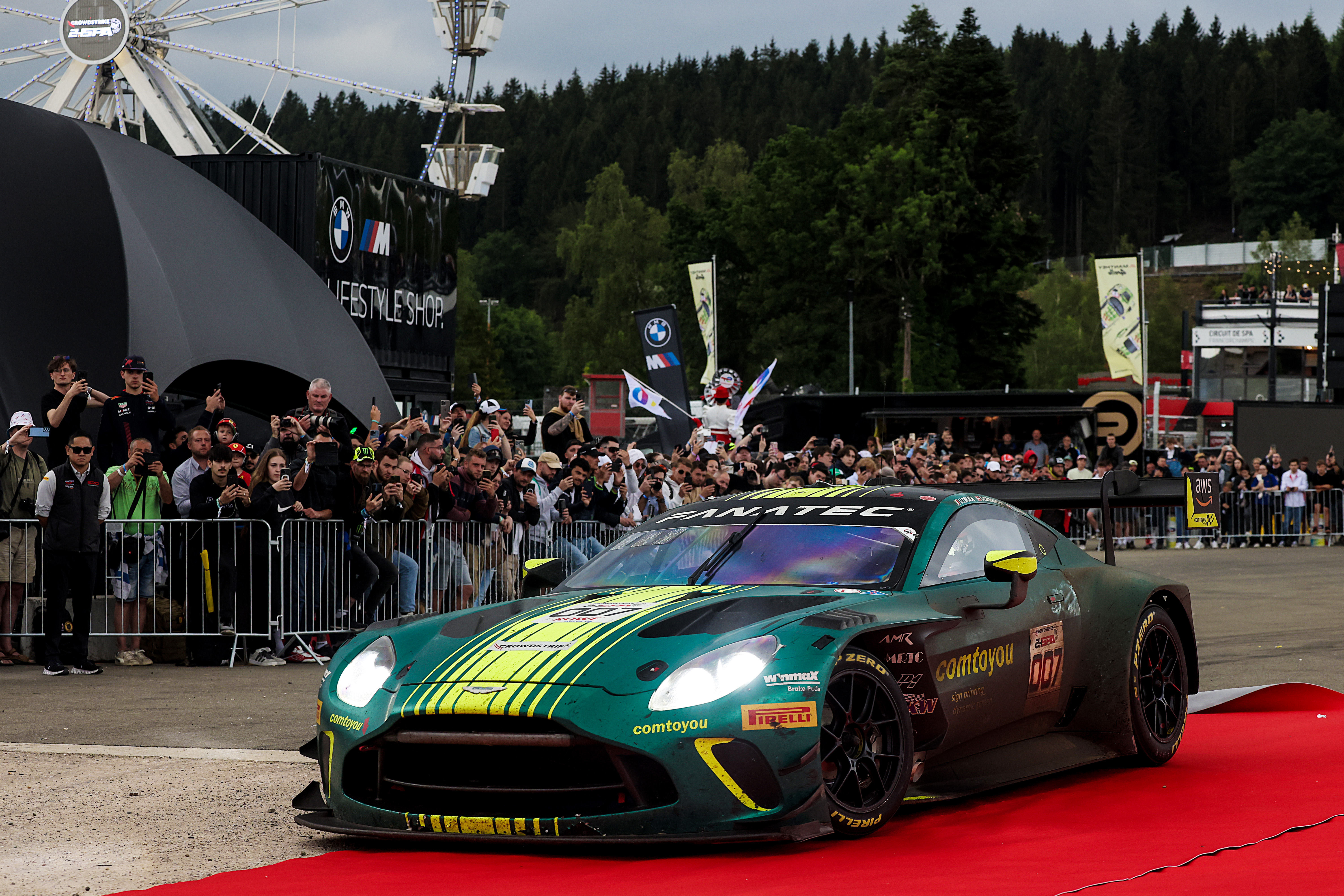 24 H. de Spa - Comtoyou Racing et Aston Martin, message gagnant ...