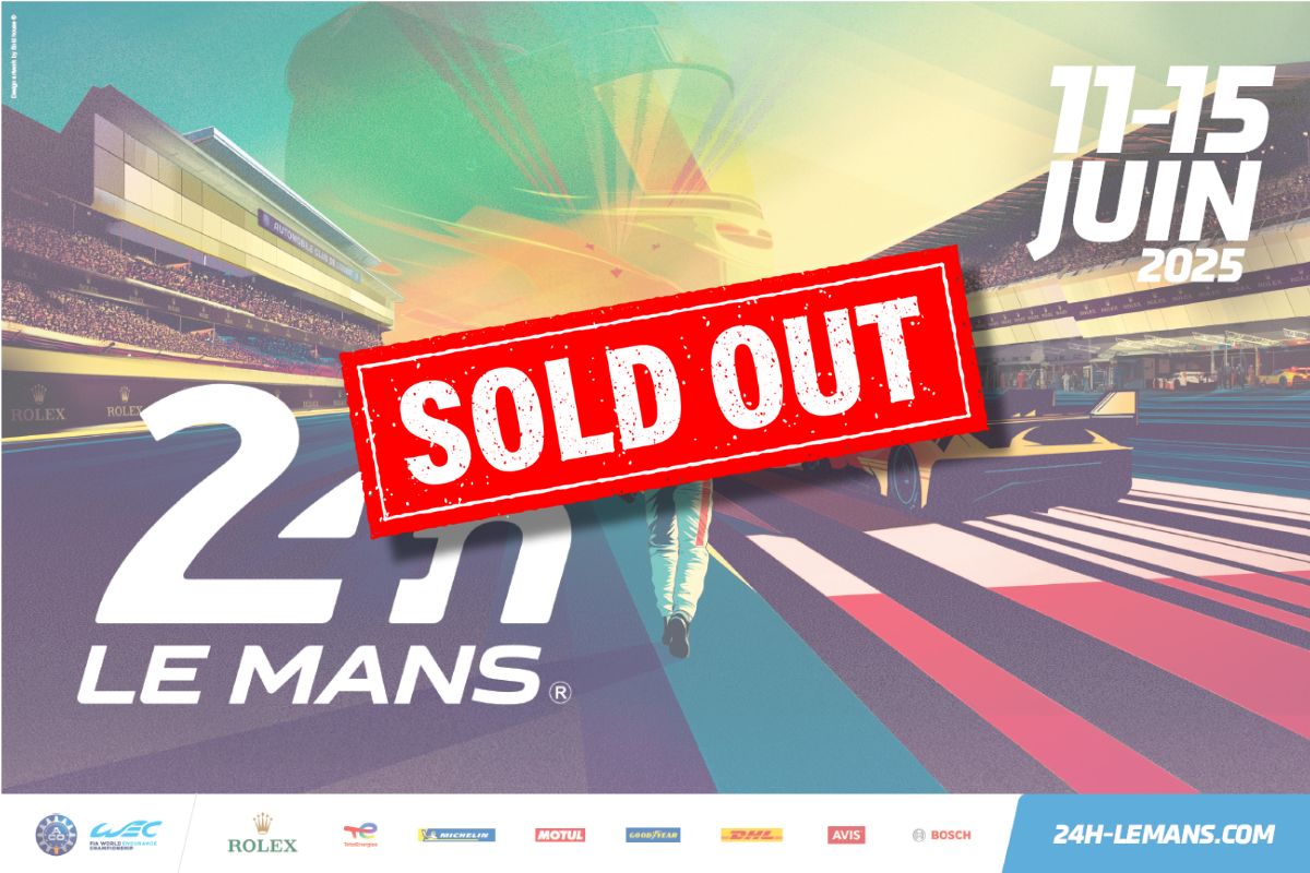 Billet 24 Heures Du Mans 2025 - Entrée Générale + Pass Paddocks - 12 Juin
