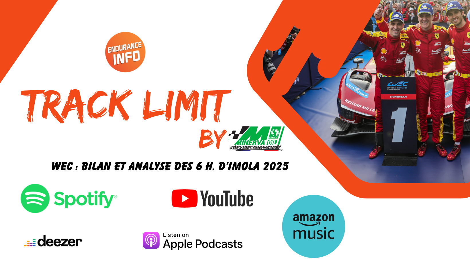 Podcast Track Limit - WEC : Débriefing des 6 Heures d'Imola - Endurance ...
