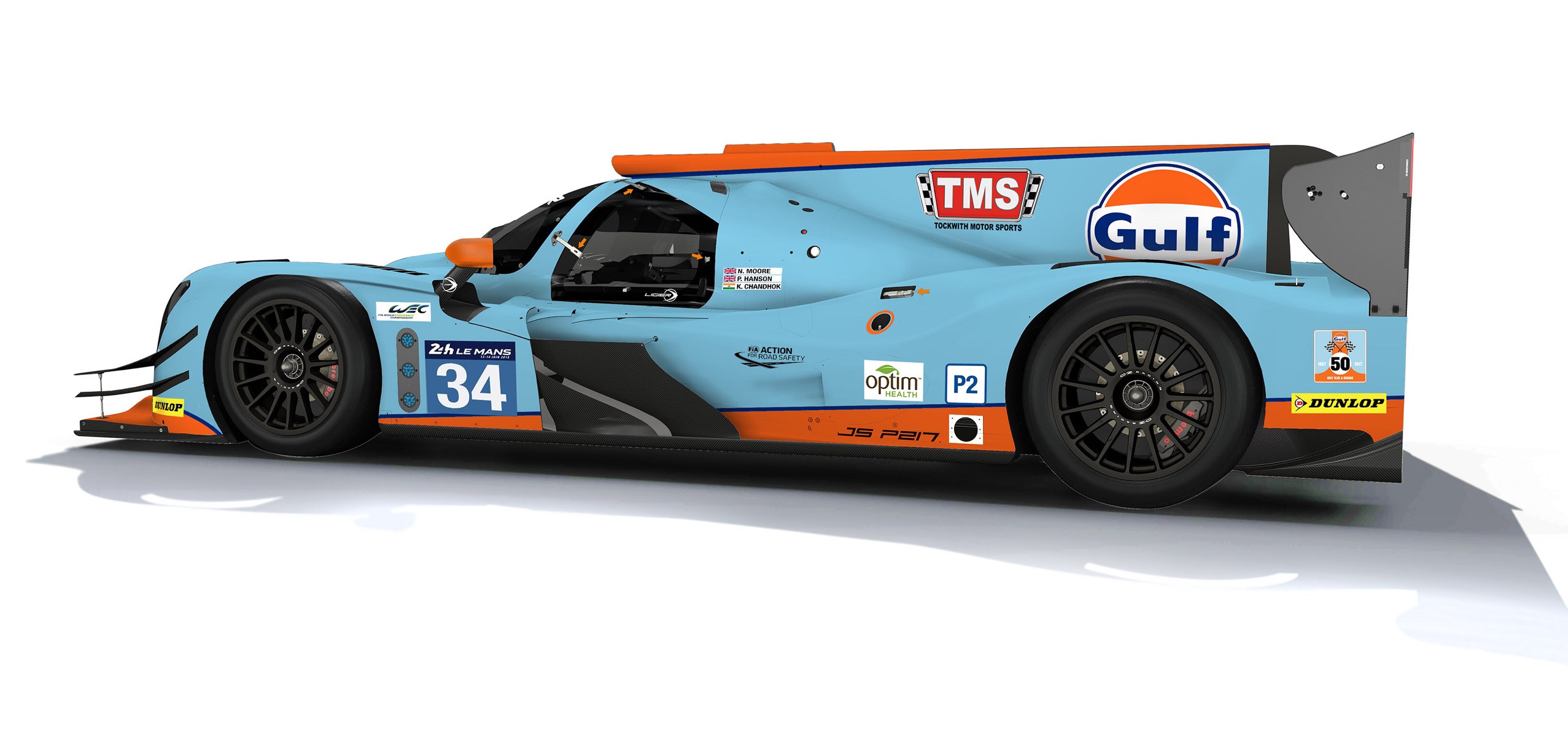 Ligier JSP217 Gibson 2017 Spark Model 1:18 18S324 - Modellini Le Mans