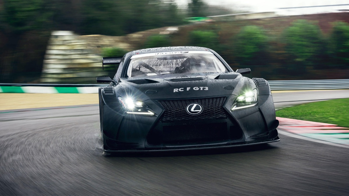 Lexus RC F gt500 Cutaway