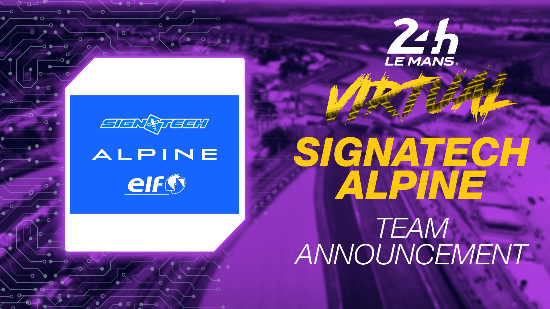 24H du Mans Virtuelles : Signatech-Alpine au départ ...