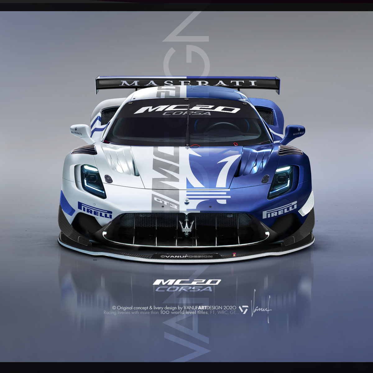 Vanuf imagine une version Maserati 'Corse' de la MC20 - Endurance Info