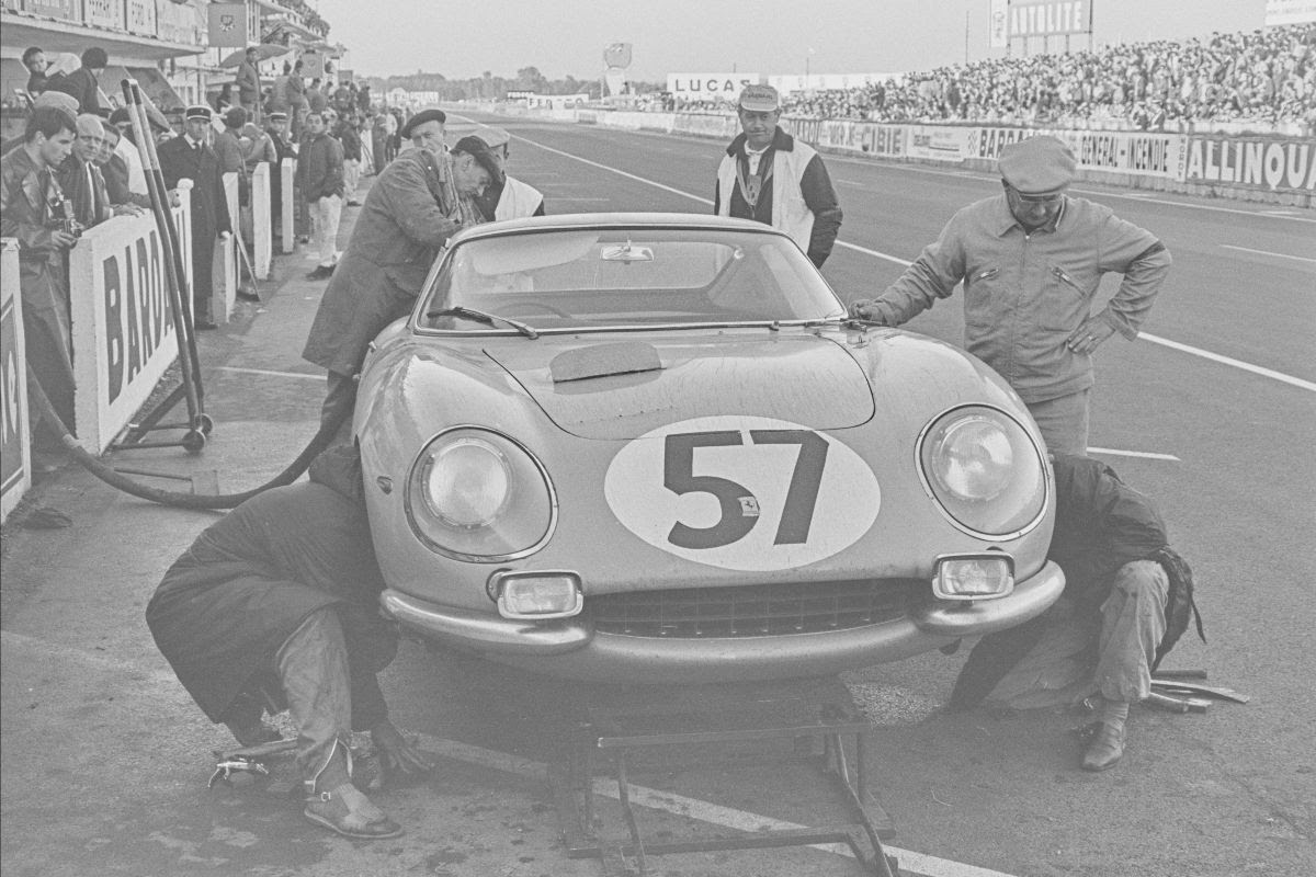 Décalcomanies Ferrari 275 GTB Nürburgring 1966 #98 - Échelle 1:24 - Voiture De Sport - Neuf