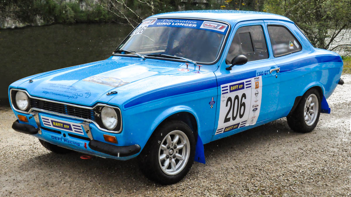 MIGNON Cute RARE ! SCHUCO MODELL 1:66 FORD ESCORT 1300 GT N