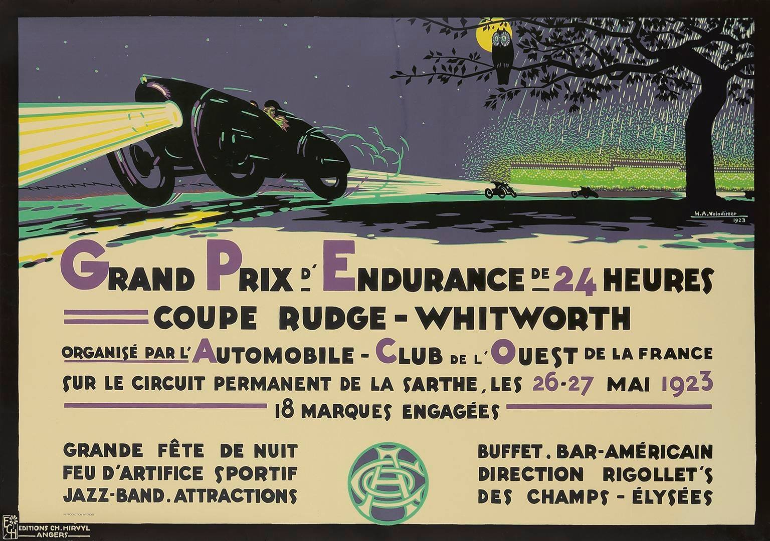 1923 affiche officielle