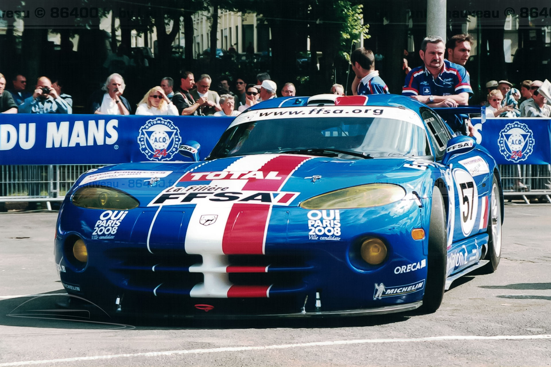 Le Mans 2001 Viper GTS R Equipe de France