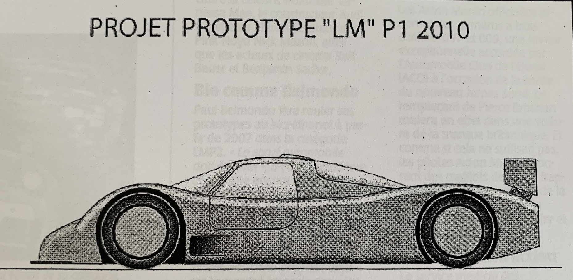 Projet LMP1 2010