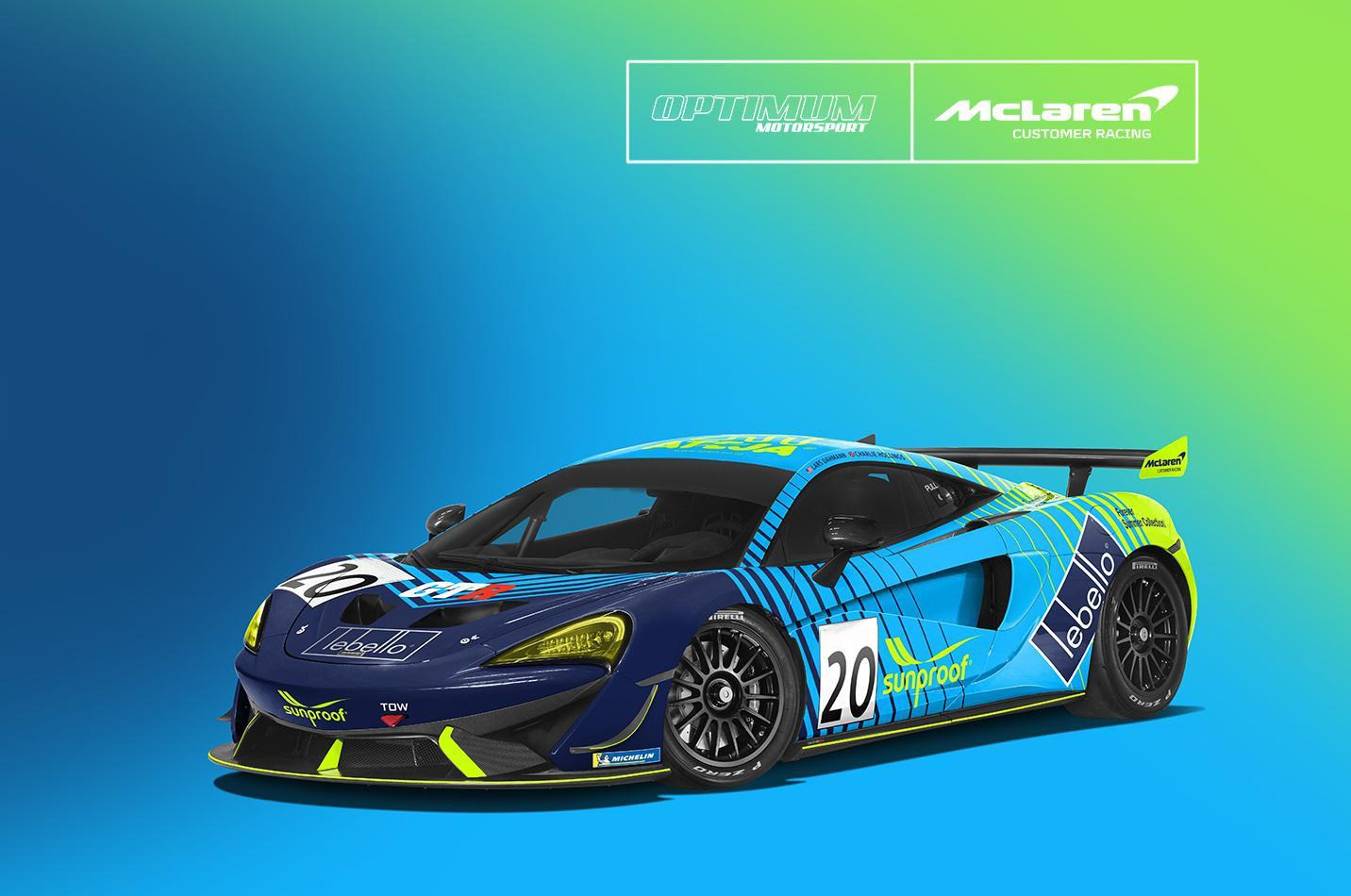 McLaren GT4 Spa