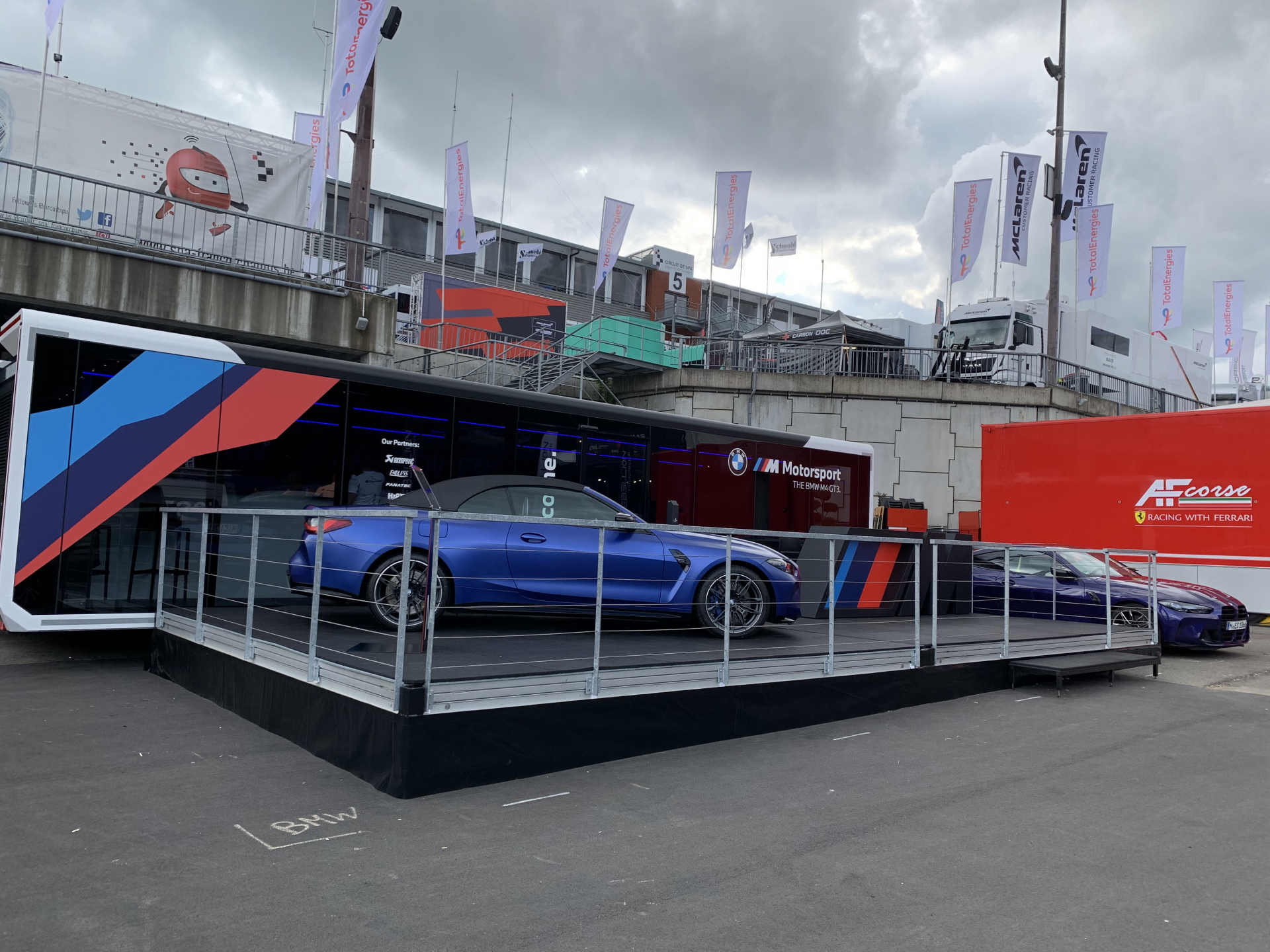 BMW Paddock Spa