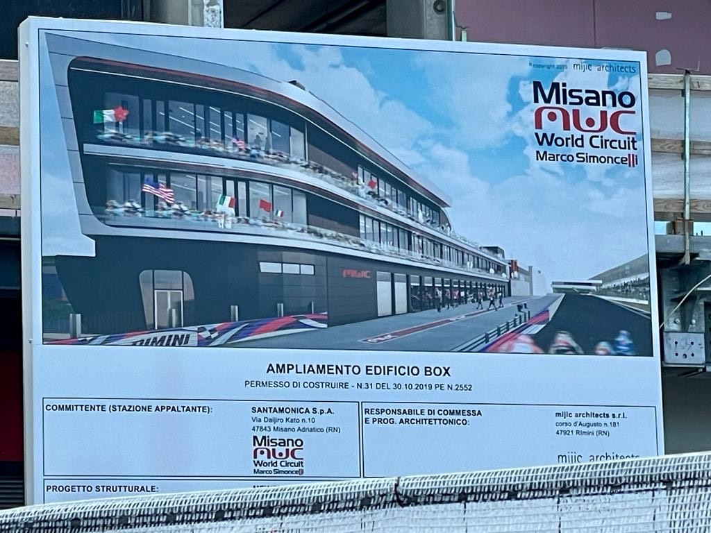 Travaux Misano