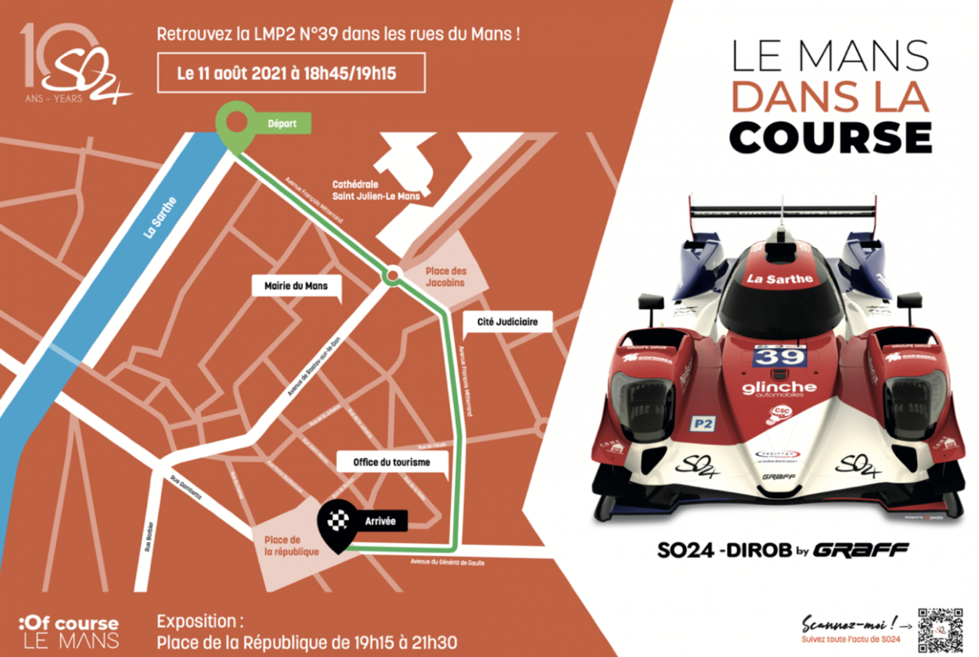 Parcours LMP2 Le Mans 