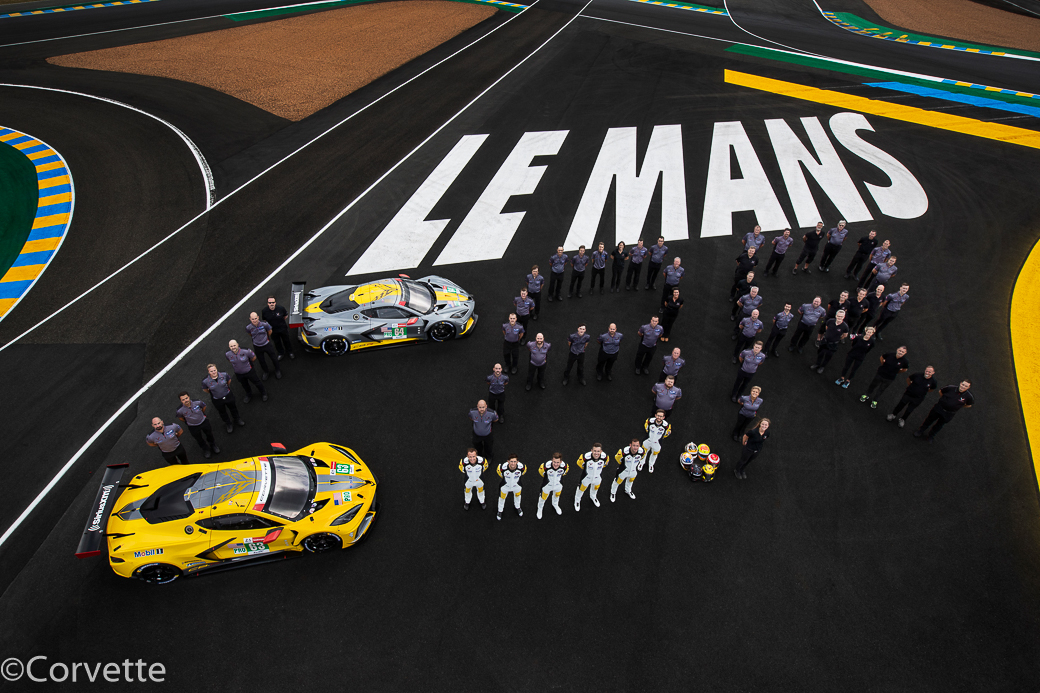 Corvette photo famille