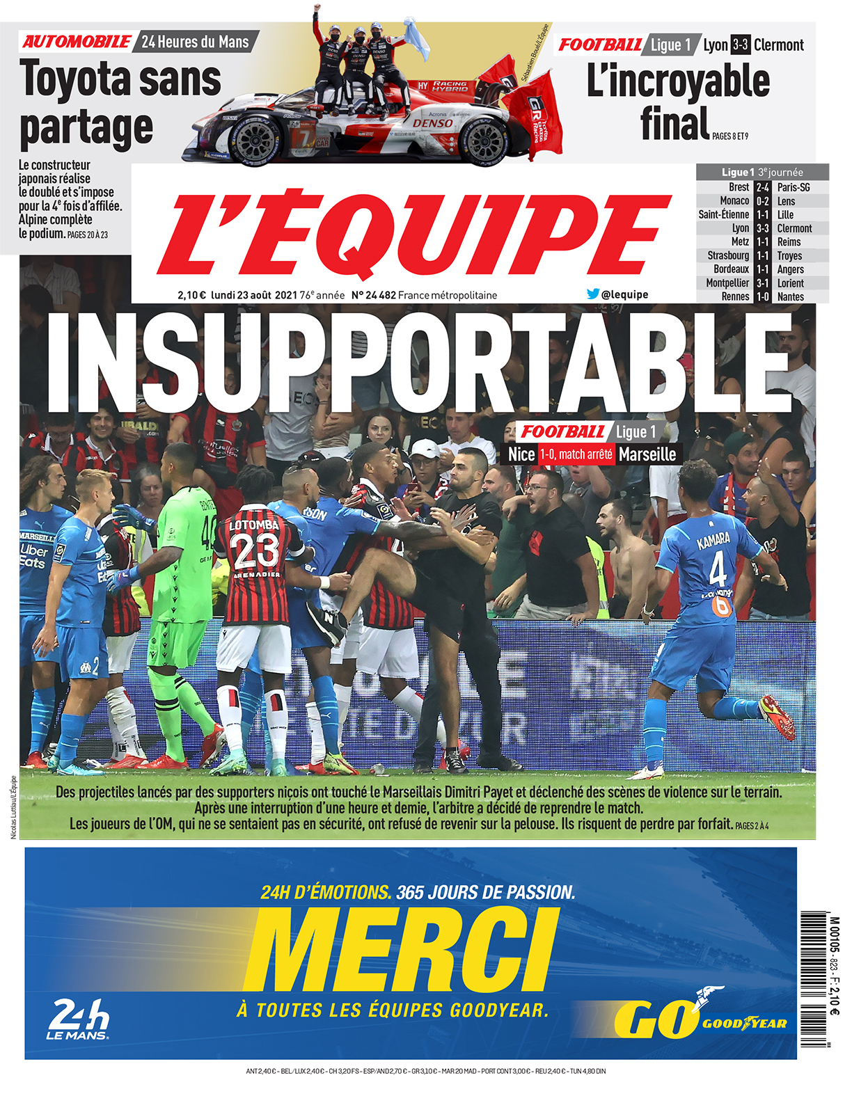 Couv L'Equipe LM