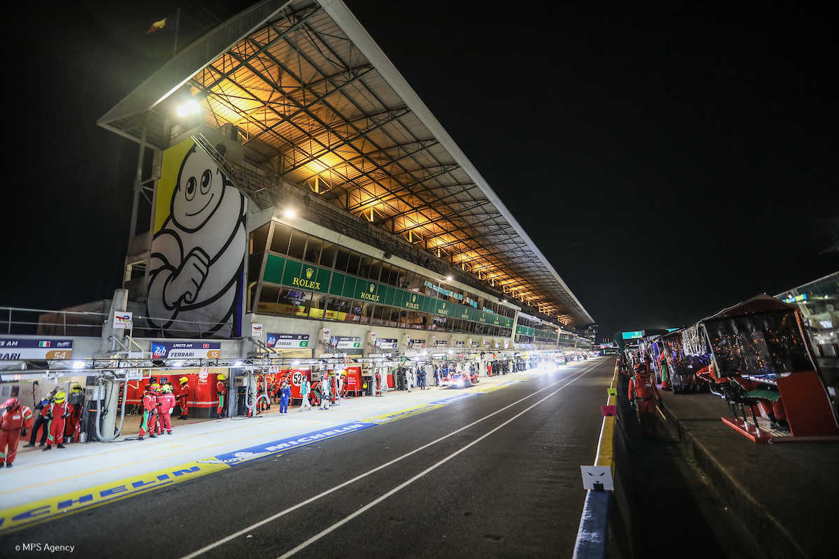 LM 2021 pitlane