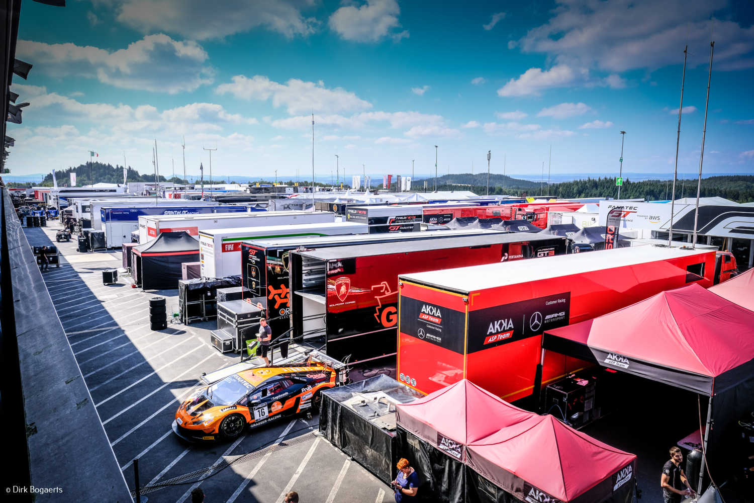 Paddock Nürburg GTWC 2021