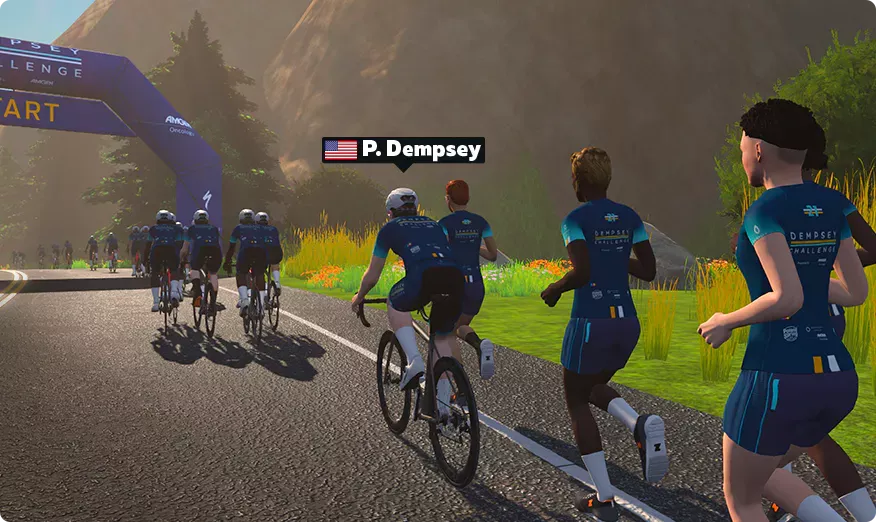 Dempsey Zwift