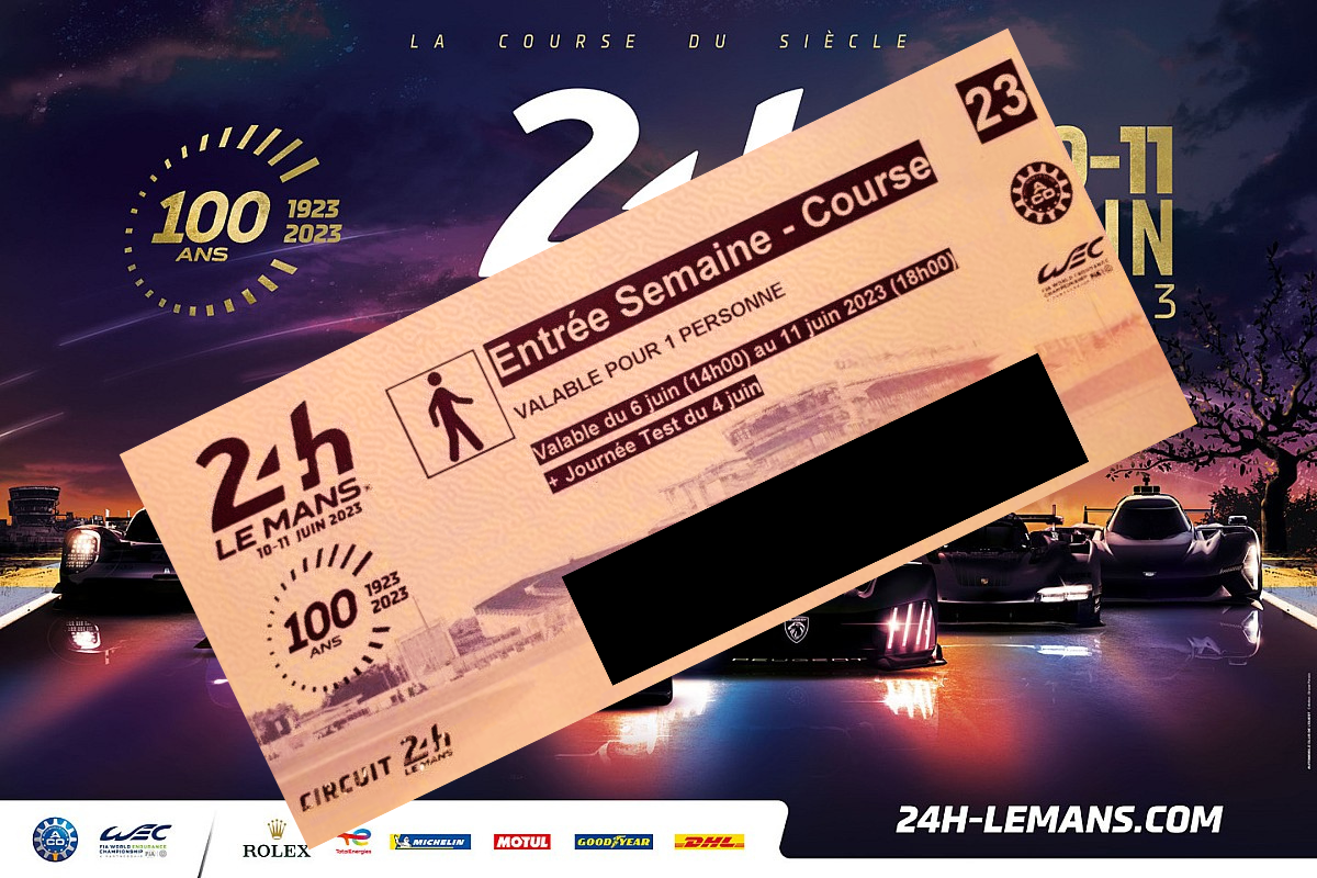24 Heures du Mans 2023 Un site officiel de revente de billets mis en