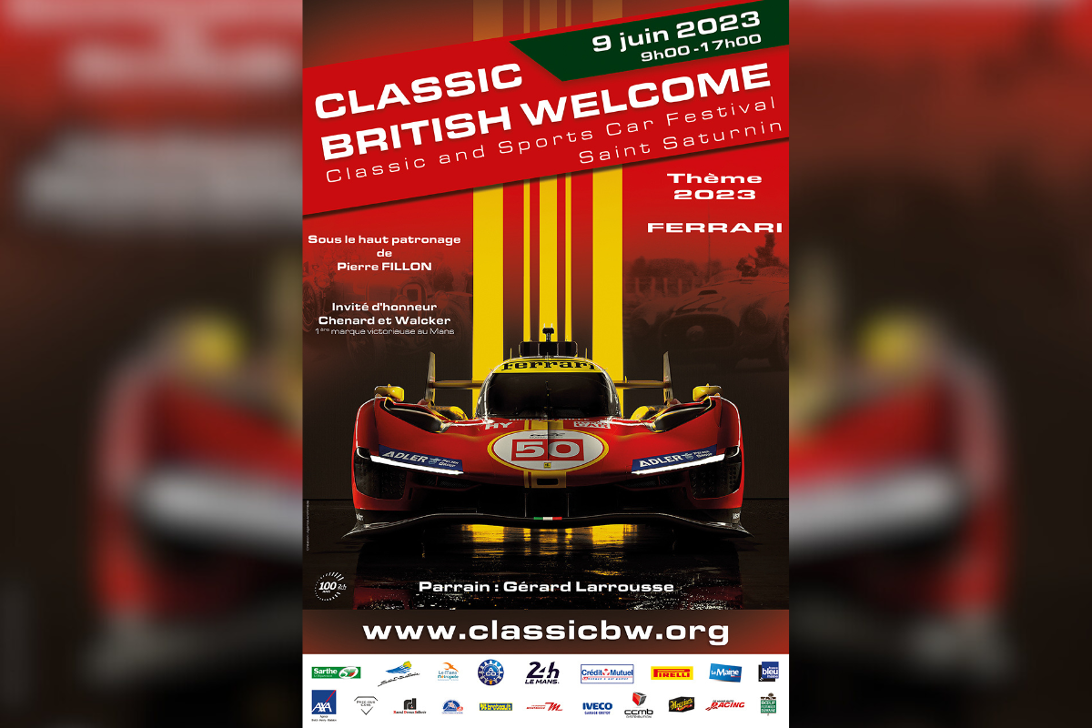 24 H. du Mans 2023 – Le Classic British Welcome mettra Ferrari à l ...