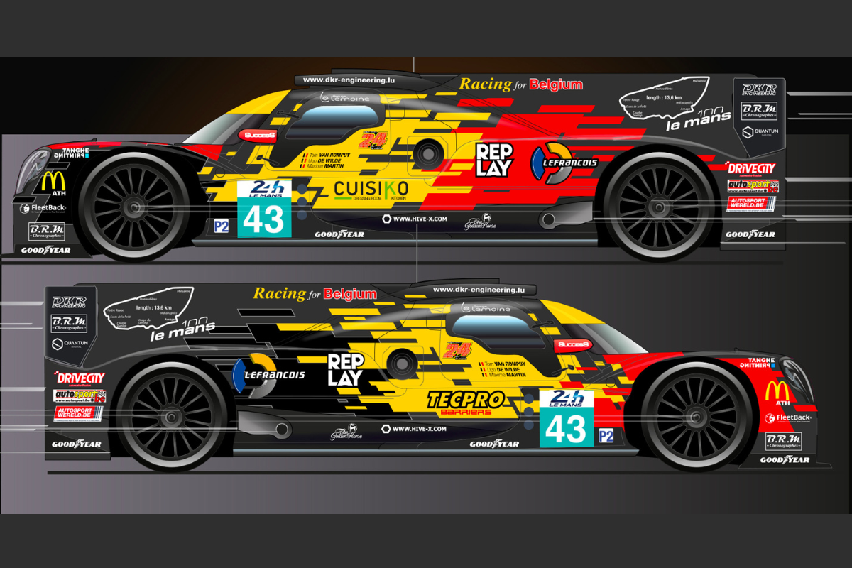 24 H. du Mans 2023 – Une livrée « Racing for Belgium » pour DKR ...