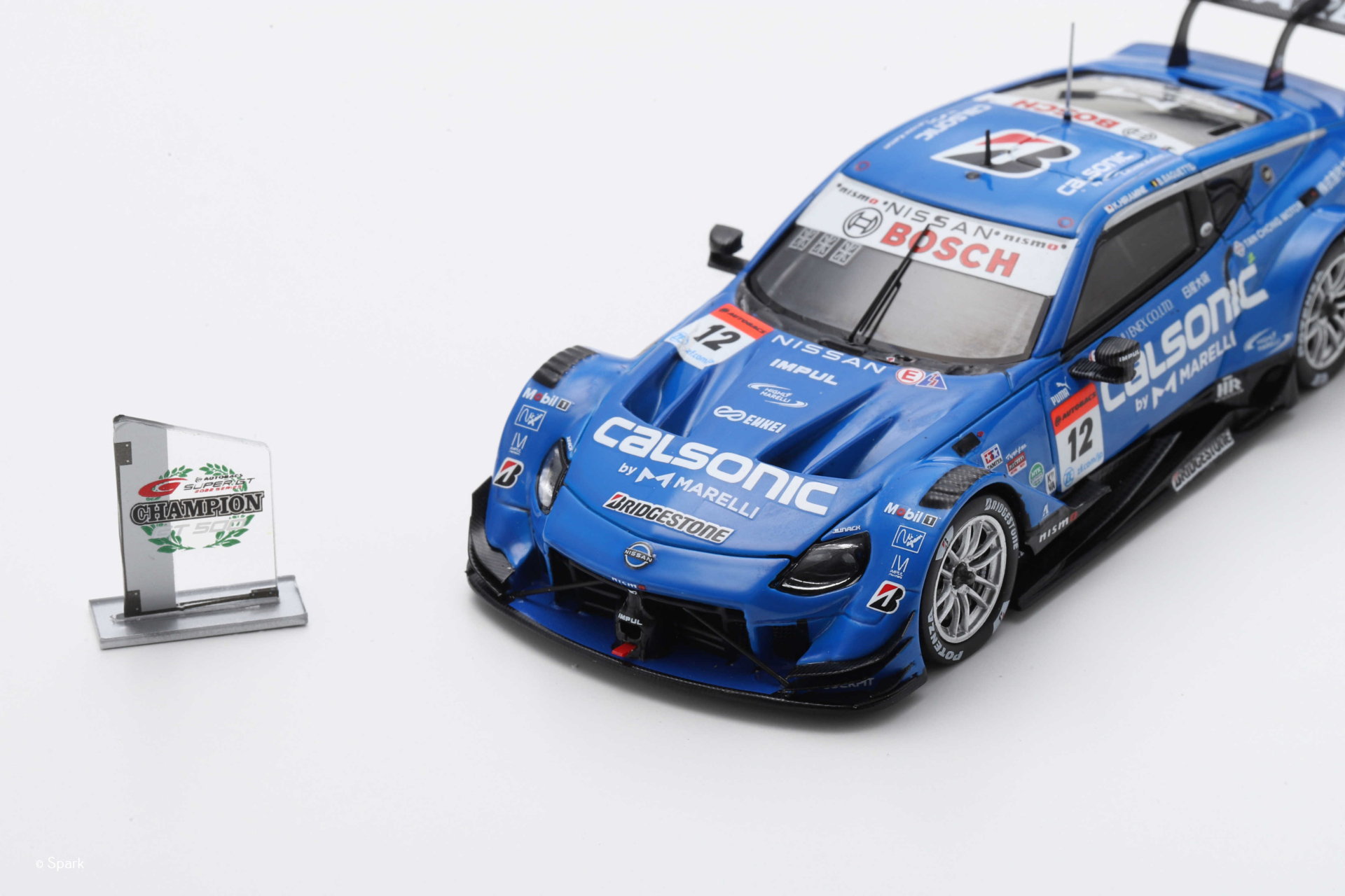 福岡市近郊直接引渡し可】エブロ SUPERGT 2台(大量おまけ付き) - ミニカー
