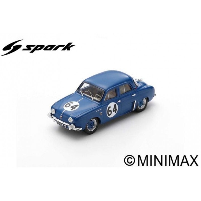1:43 Spark Renault Dauphine #65 12H Sebring 1957 Thirion