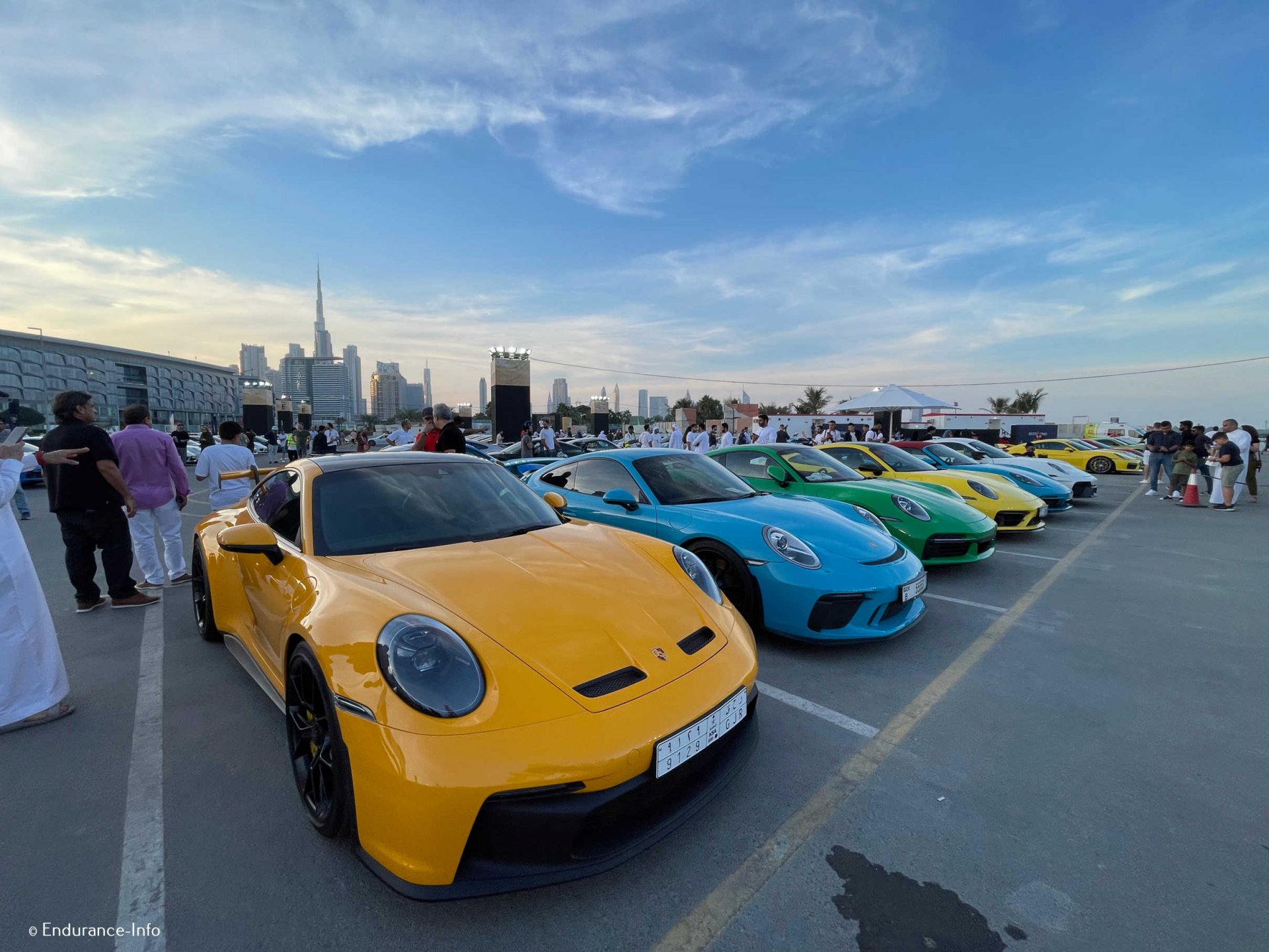 Icons of Porsche Dubai Endurance Info