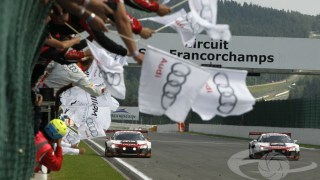 Arrivée 24H Spa 2014